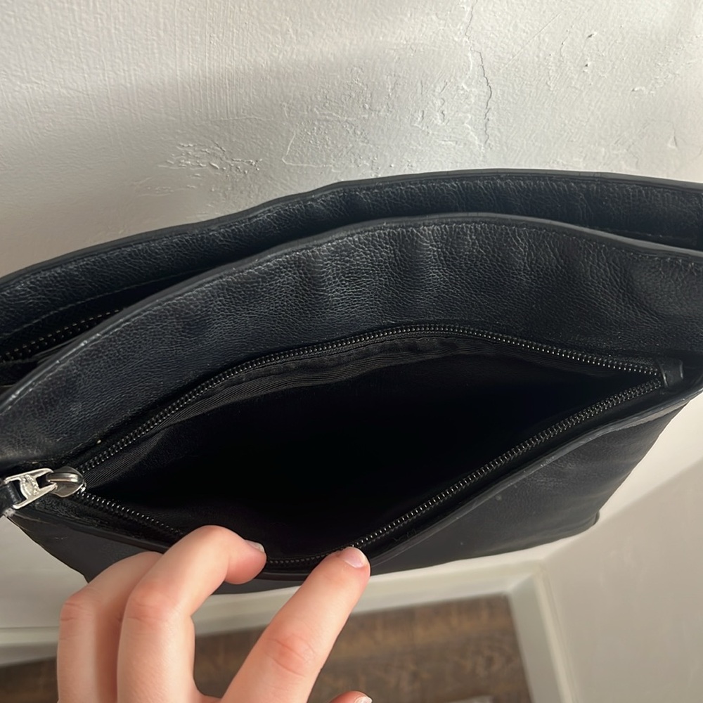 Coach F54780 Shoulder Bag Leather Black - Picture 9 of 16